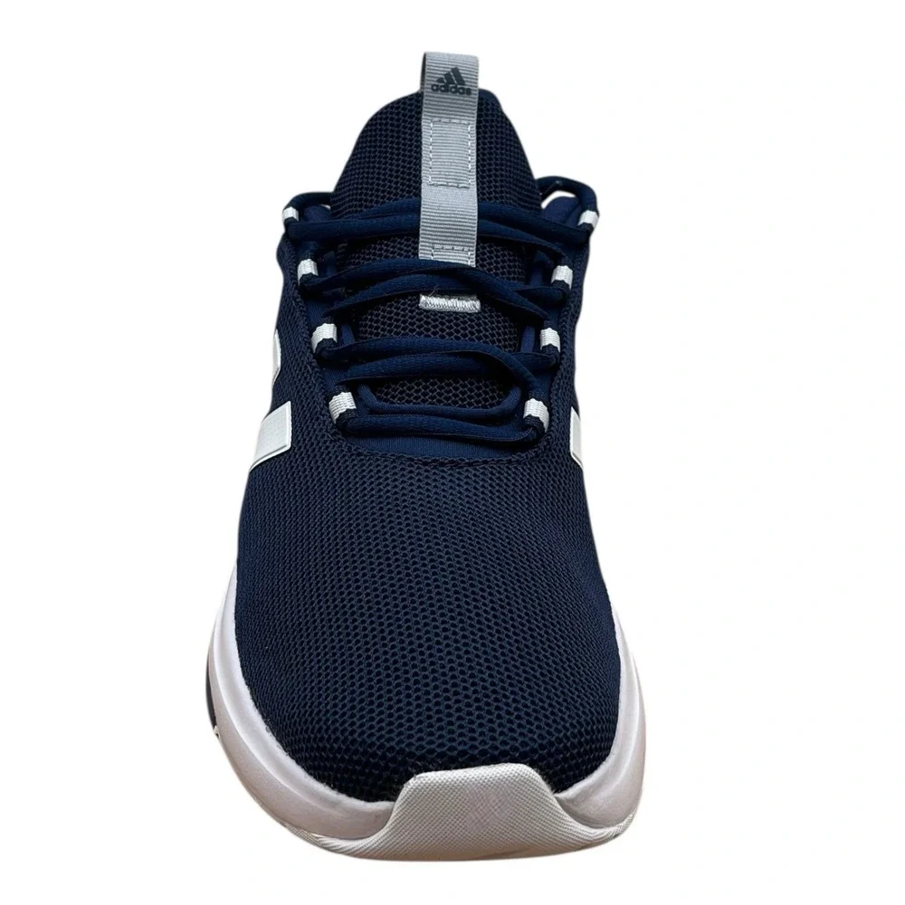 adidas Racer TR23 Mens Running Shoes Size 12 Navy Blue White Athletic Comfort